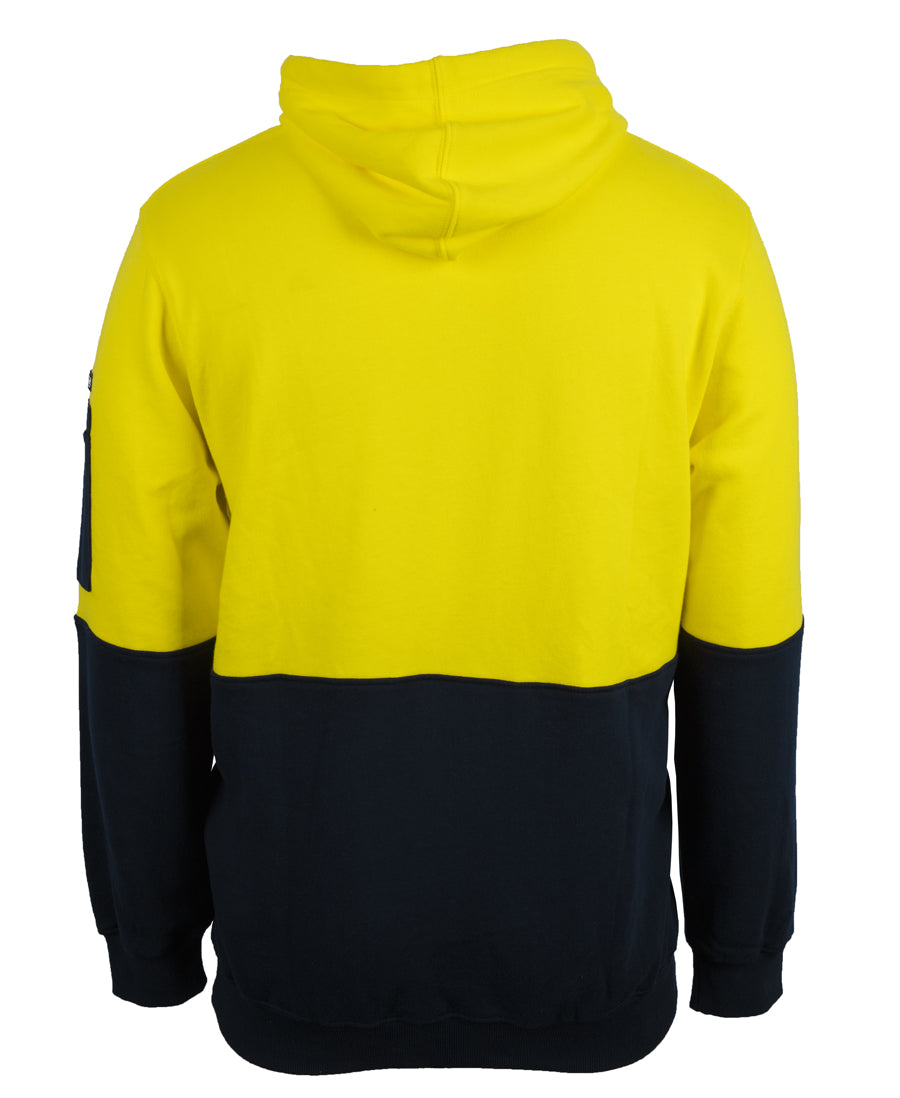 JB's Hi Vis 310G Cotton Pull Over Fleece Hoodie (JBS6HVPM)