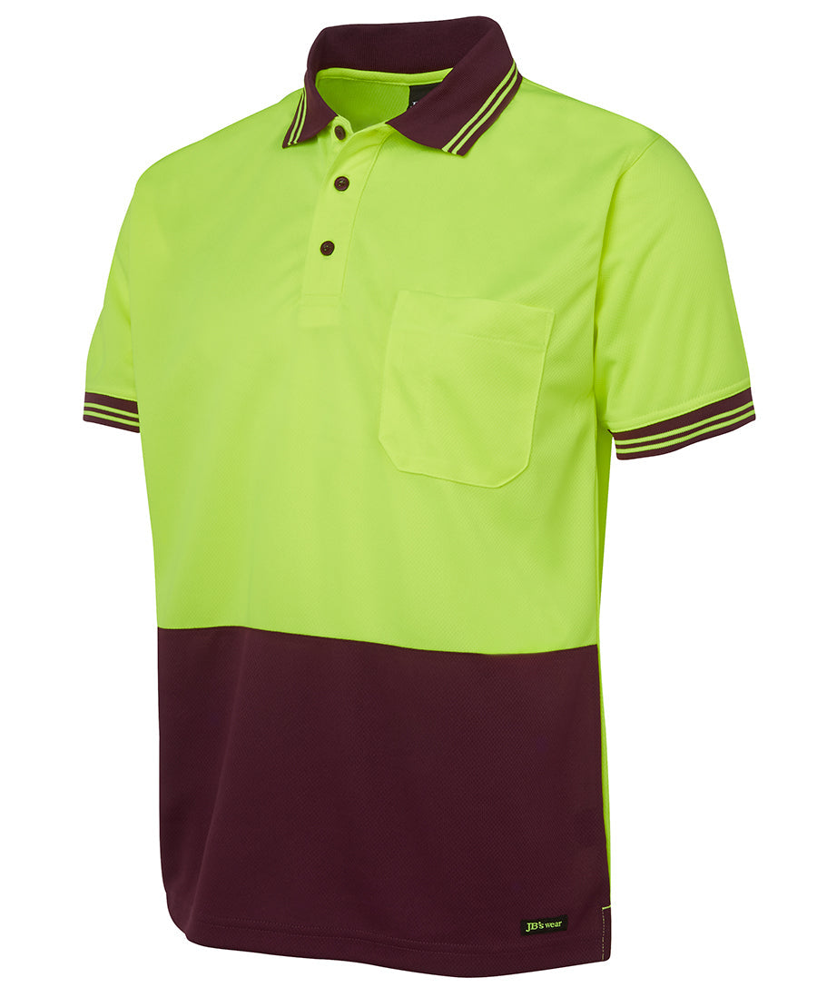 JB's Hi Vis Traditional Polo Short Sleeve (JBS6HVPS)