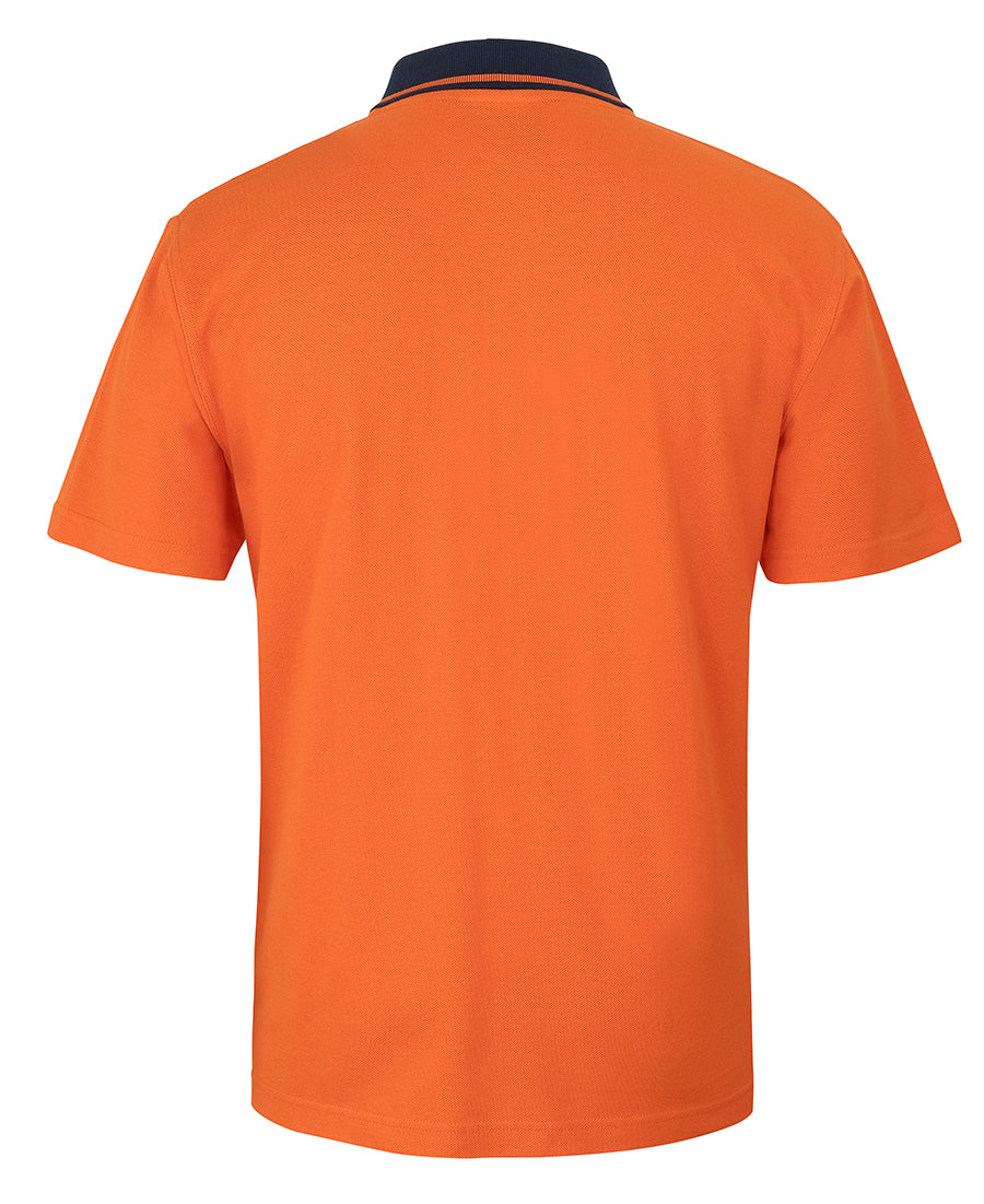 JB's Hi Vis Cotton Pique Traditional Polo Short Sleeve (JBS6HVQS)