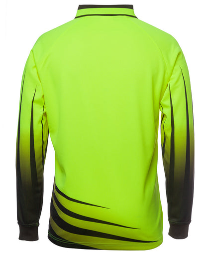 JB's Hi Vis Rippa Sub Polo Long Sleeve (JBS6HVRL)