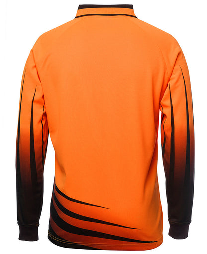JB's Hi Vis Rippa Sub Polo Long Sleeve (JBS6HVRL)