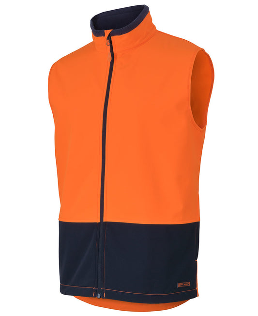 JB's Hi Vis Water Resistant Softshell Vest (JBS6HWV)