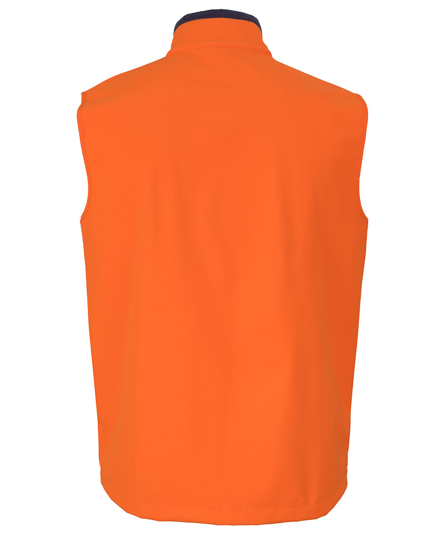 JB's Hi Vis Water Resistant Softshell Vest (JBS6HWV)