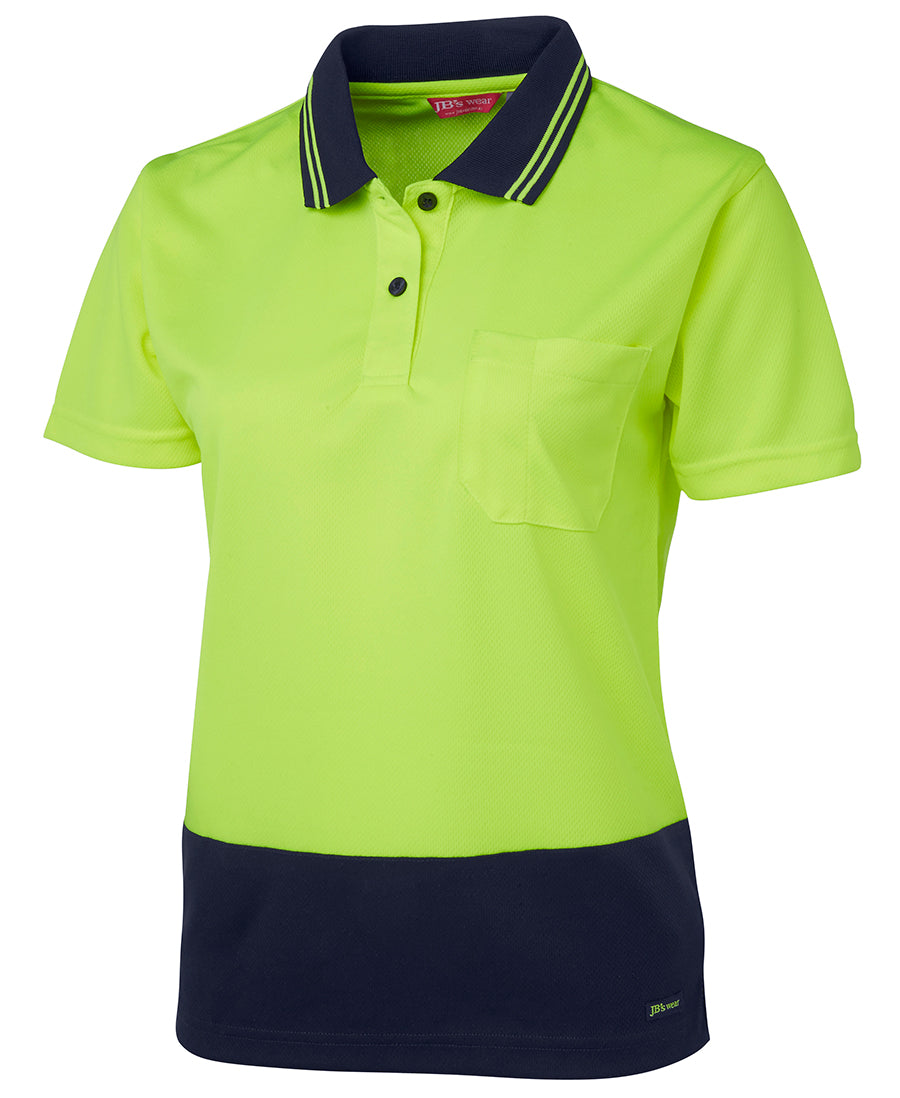 JB's Ladies Hi Vis Comfort Polo Short Sleeve (JBS6LHCP)