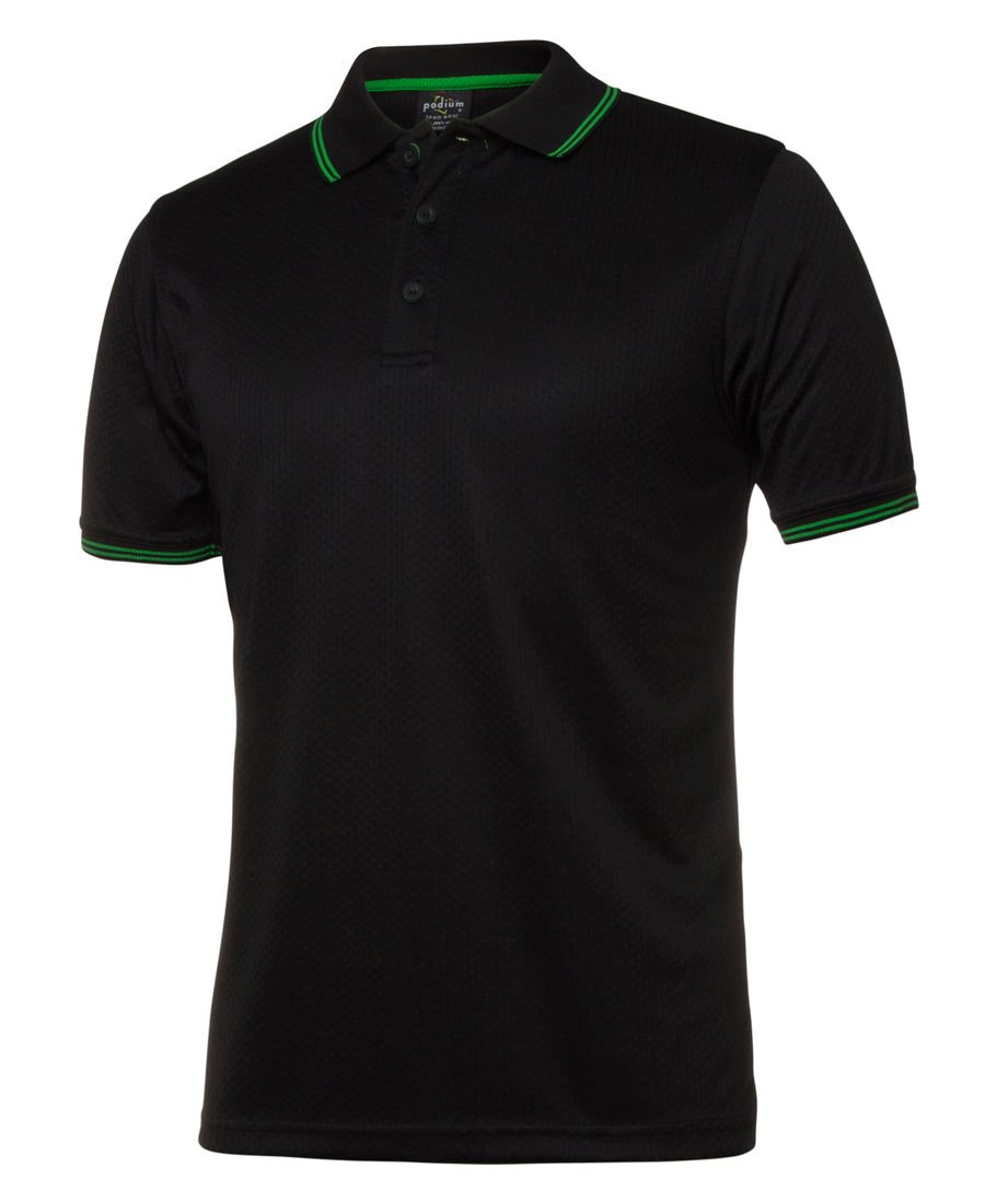 JB's Podium Jacquard Contrast Polo Short Sleeve (JBS7JCP)