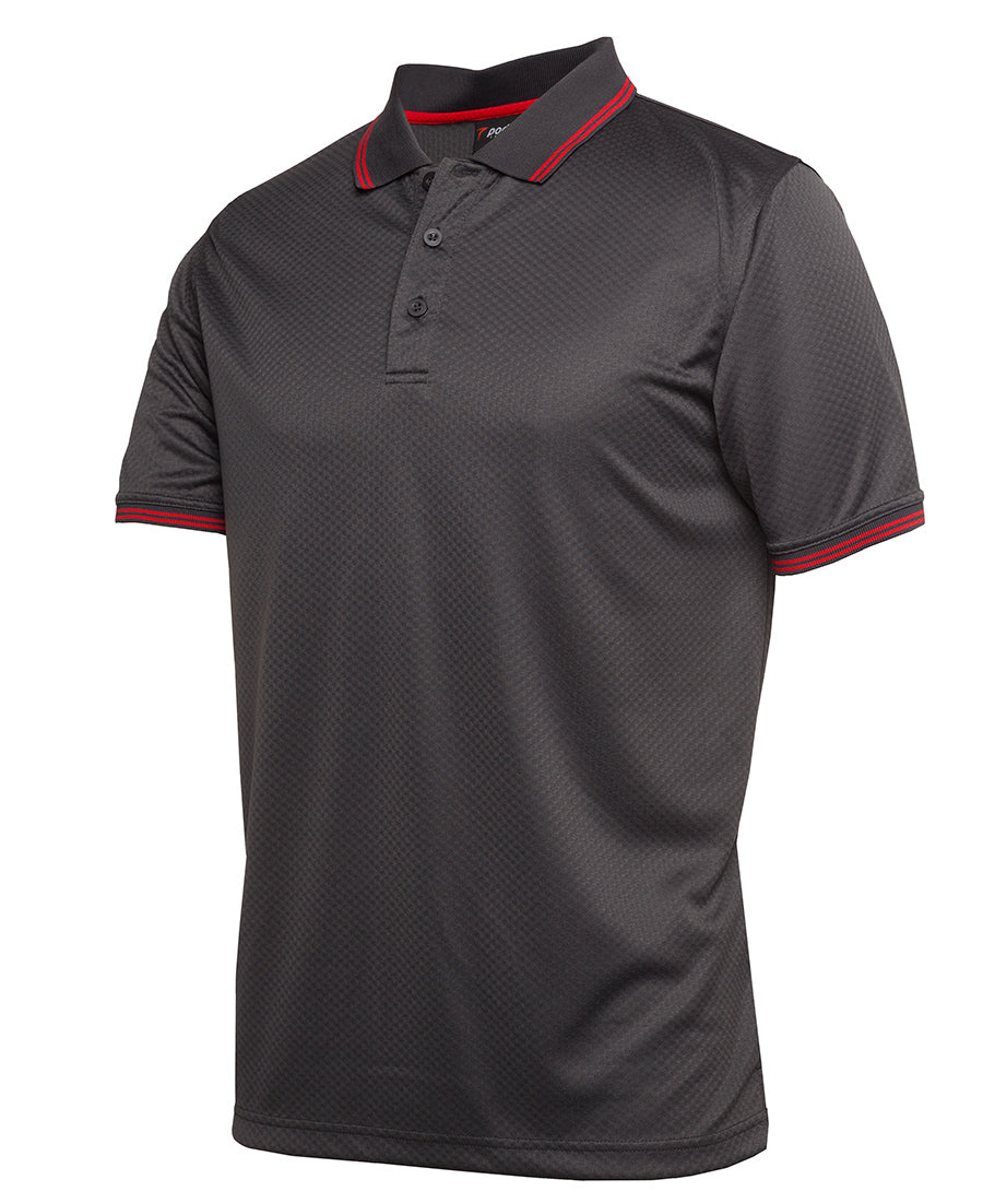 JB's Podium Jacquard Contrast Polo Short Sleeve (JBS7JCP)