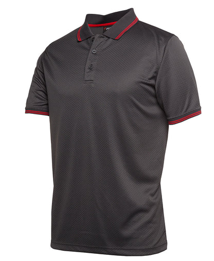JB's Podium Jacquard Contrast Polo Short Sleeve (JBS7JCP)