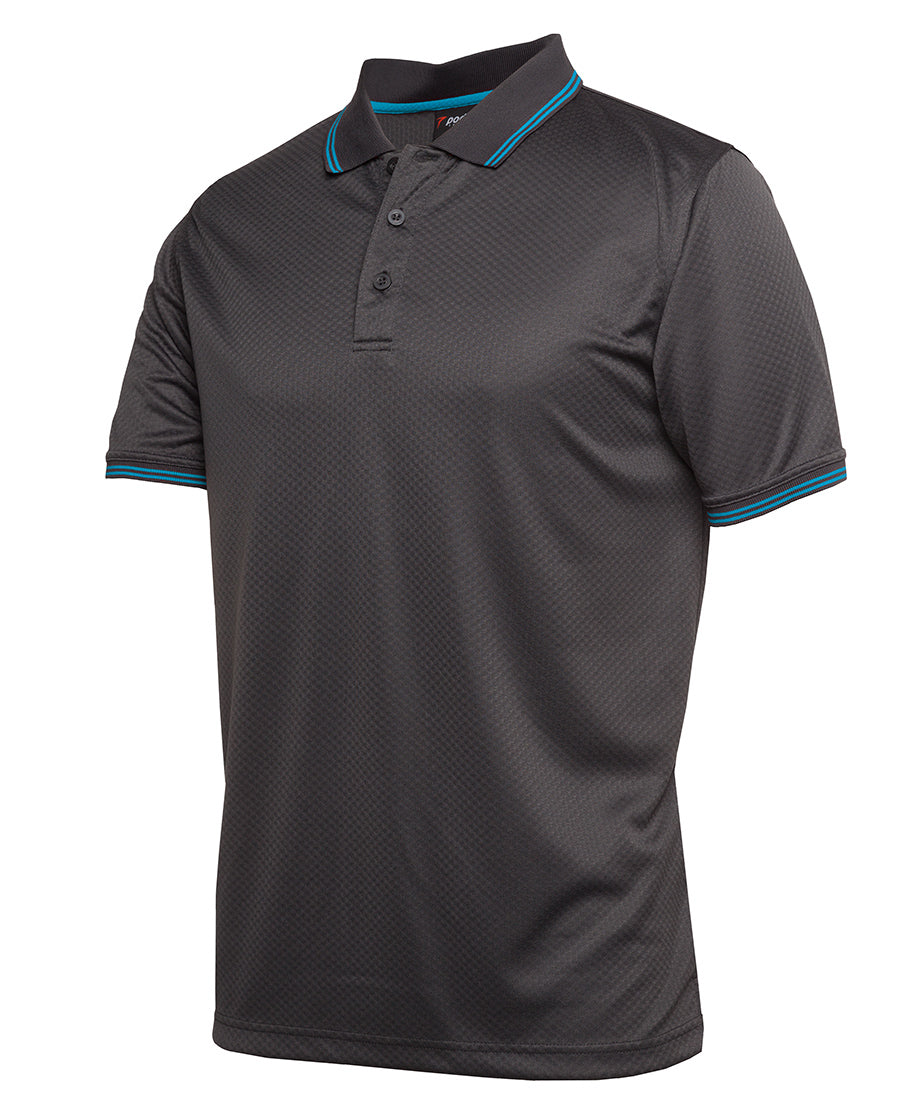 JB's Podium Jacquard Contrast Polo Short Sleeve (JBS7JCP)