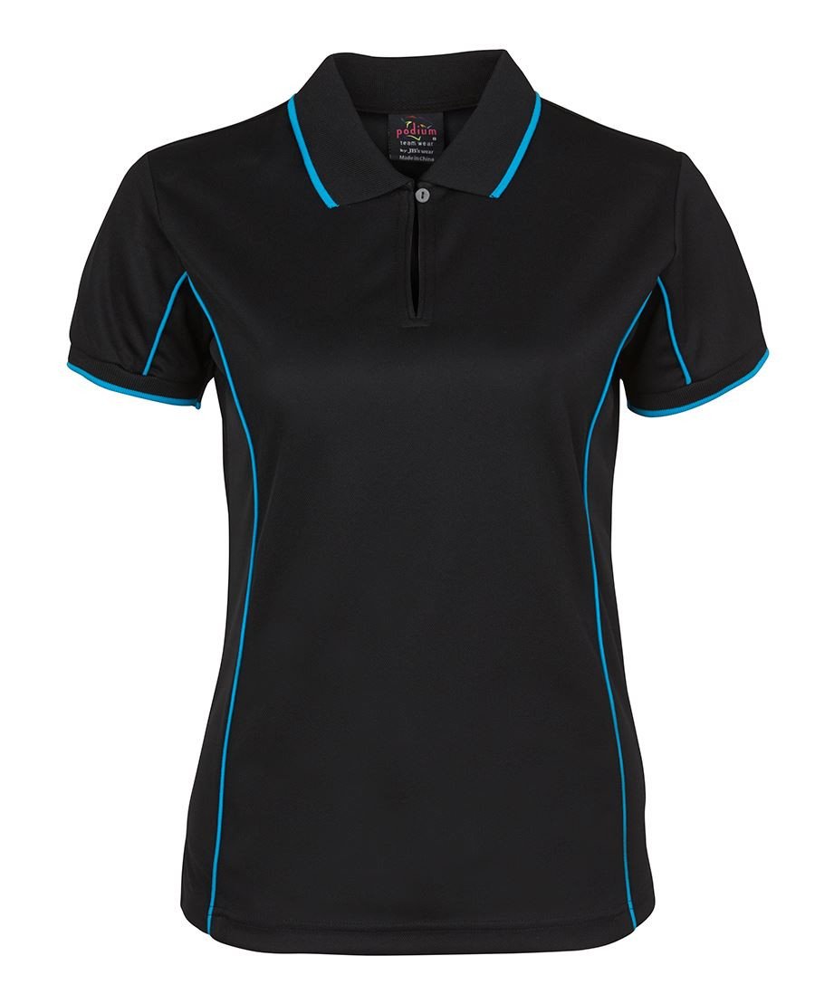 JB's Podium Ladies Piping Polo - Workwear - Shirts & Jumpers - Best Buy Trade Supplies Direct to Trade