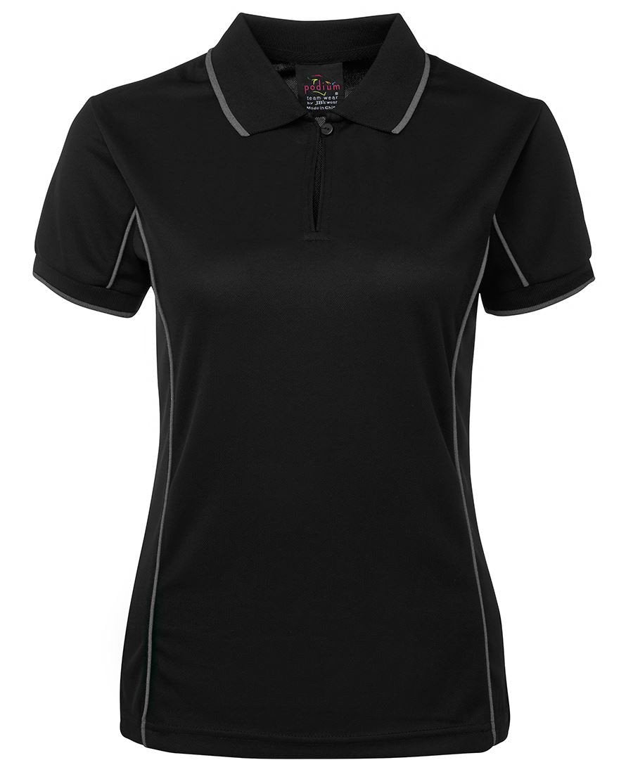 JB's Podium Ladies Piping Polo - Workwear - Shirts & Jumpers - Best Buy Trade Supplies Direct to Trade