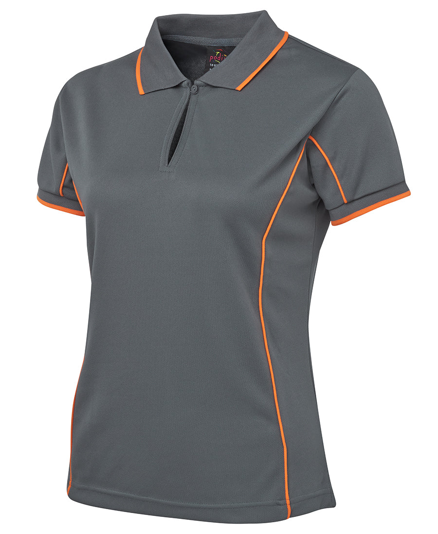 JB's Ladies Podium Piping Polo Short Sleeve (Additional Colours) (JBS7LPI)