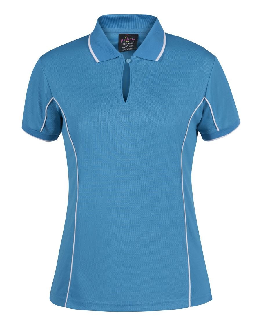 JB's Podium Ladies Piping Polo - Workwear - Shirts & Jumpers - Best Buy Trade Supplies Direct to Trade