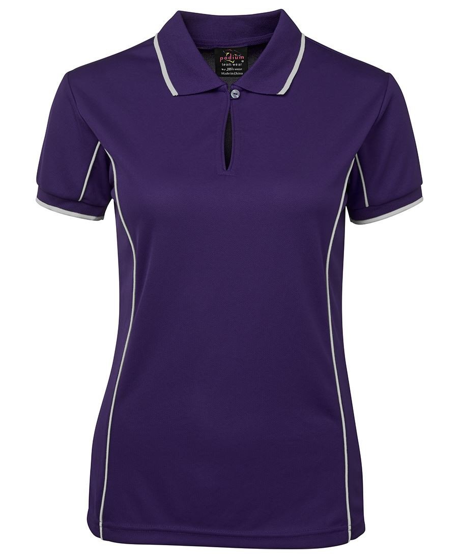 JB's Podium Ladies Piping Polo - Workwear - Shirts & Jumpers - Best Buy Trade Supplies Direct to Trade