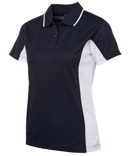 JB's Ladies Podium Contrast Poly Polo Short Sleeve (JBS7LPP)
