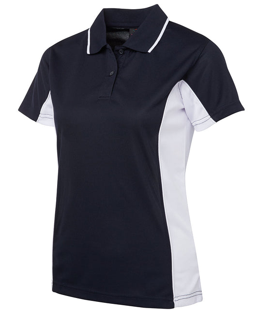 JB's Ladies Podium Contrast Poly Polo Short Sleeve (JBS7LPP)