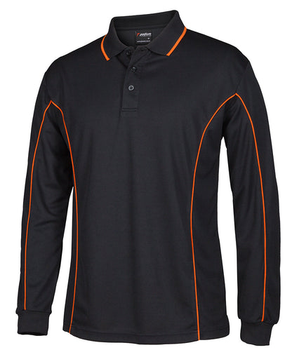 JB's Podium Piping Polo Long Sleeve (Additional Colours) (JBS7PIPL)