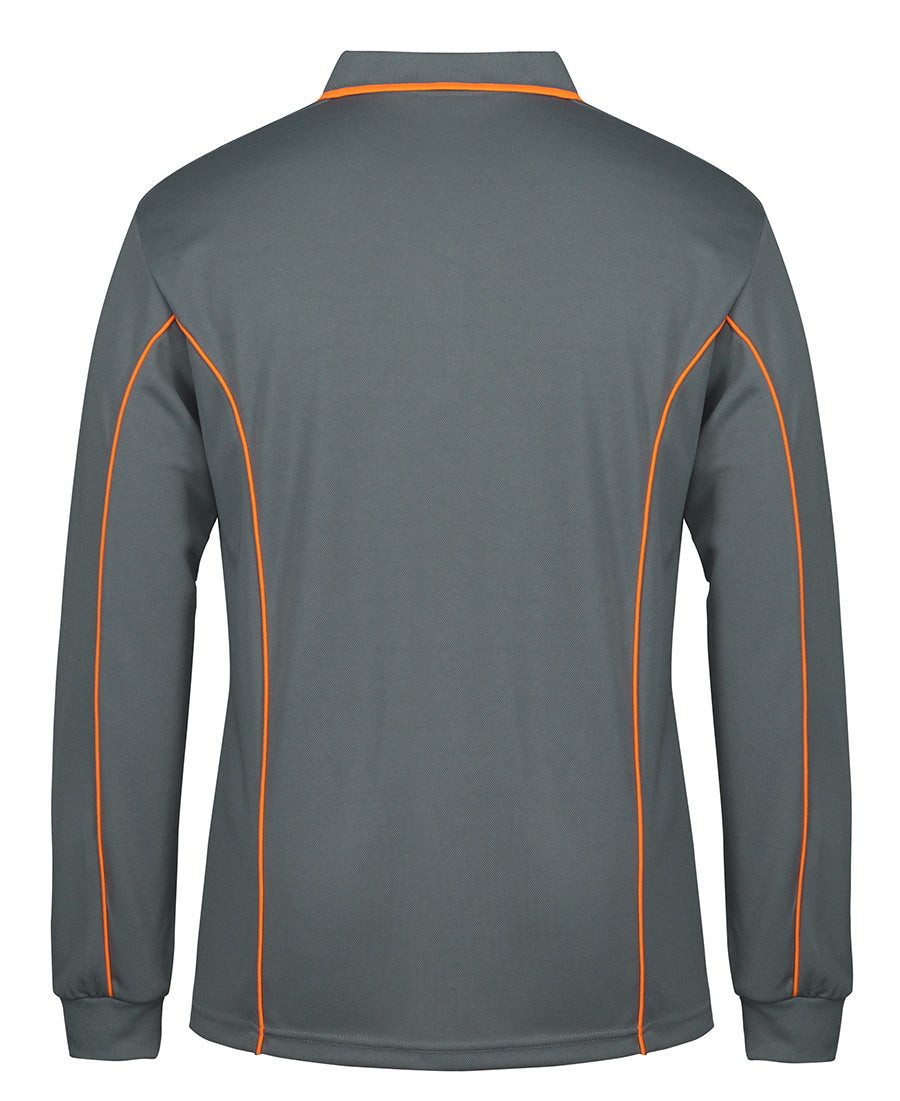 JB's Podium Piping Polo Long Sleeve (Additional Colours) (JBS7PIPL)