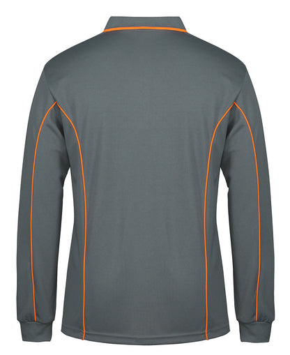 JB's Podium Piping Polo Long Sleeve (Additional Colours) (JBS7PIPL)