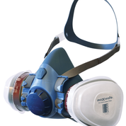 Maxiguard Half Mask Silicone Painters Kit with A1P2 Cartridges (Blister Pack) (MAXR7500P)
