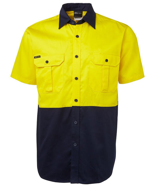 JB's Hi Vis 190g Shirt Short Sleeve - Hi Vis Clothing - Best Buy Trade Supplies Direct to Trade