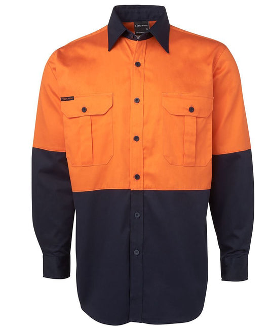 JB's Hi Vis 190g Long Sleeve Shirt - Hi Vis Clothing - Best Buy Trade Supplies Direct to Trade